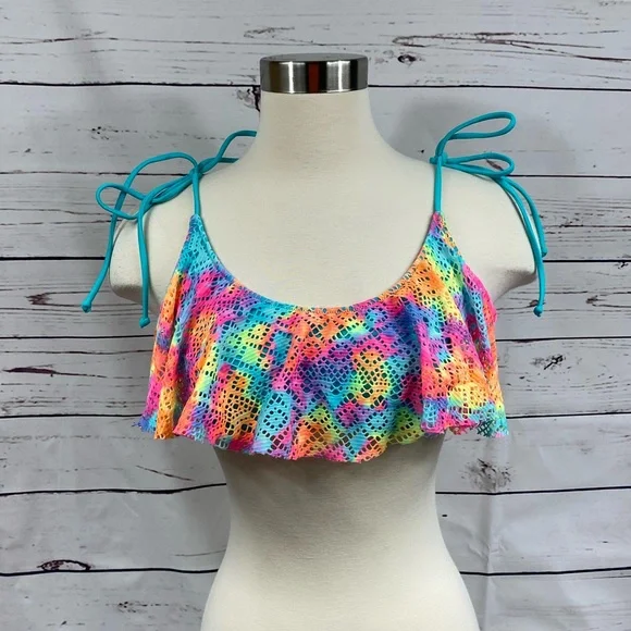 VS Rainbow Flounce Swim‎ Top - Picture 11 of 11